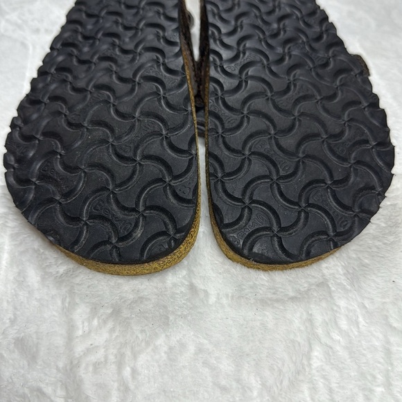 Birkenstock Betula Women’s Brown Crystal Boho Slingback Sandals Size 8 8.5 - Picture 14 of 15
